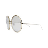 Linda Farrow 457 Round Sunglasses In Truffle - Optic Butler
 - 2