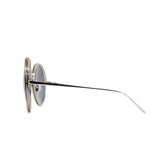 Linda Farrow 457 Round Sunglasses In Truffle - Optic Butler
 - 3
