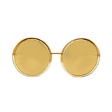 Linda Farrow 457 Round Sunglasses In Dew - Optic Butler
 - 1