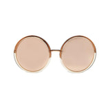 Linda Farrow 457 Round Sunglasses In Rose Gold - Optic Butler
 - 1