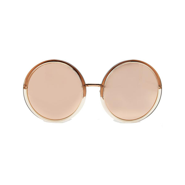 Linda Farrow 457 Round Sunglasses In Rose Gold - Optic Butler
 - 1