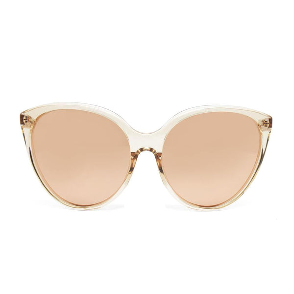 Linda Farrow 496 Oversized Sunglasses in Ash - Optic Butler
 - 1