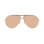 Linda Farrow 501 Aviator Sunglasses in Rose Gold - Optic Butler
 - 1