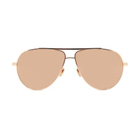 Linda Farrow 501 Aviator Sunglasses in Rose Gold - Optic Butler
 - 1