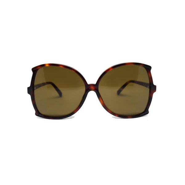 Linda Farrow 514 Oversized Sunglasses in Tortoise Shell - Optic Butler
 - 1
