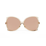 Linda Farrow 514 Oversized Sunglasses in Ash - Optic Butler
 - 1