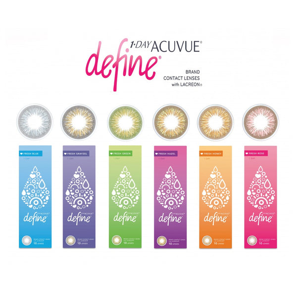 ACUVUE Define Fresh 1 Day with Laceron
