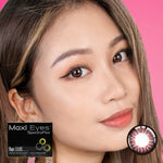 Maxi Eyes COLORS Series Maroon Monthly