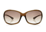 Tom Ford FT0008 Jennifer Soft Square Sunglasses - Optic Butler
 - 1