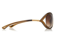 Tom Ford FT0008 Jennifer Soft Square Sunglasses - Optic Butler
 - 3