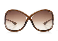 Tom Ford FT0009 Whitney Oversized Soft Round Sunglasses - Optic Butler
 - 1