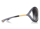 Tom Ford FT0009 Whitney Oversized Soft Round Sunglasses - Optic Butler
 - 3