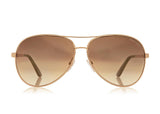 Tom Ford FT0035 CHARLES ROUND AVIATOR SUNGLASSES - Optic Butler
 - 1