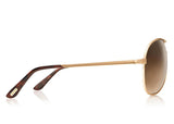 Tom Ford FT0035 CHARLES ROUND AVIATOR SUNGLASSES - Optic Butler
 - 2