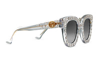 Gucci Cat Eye Acetate Sunglasses with Stars