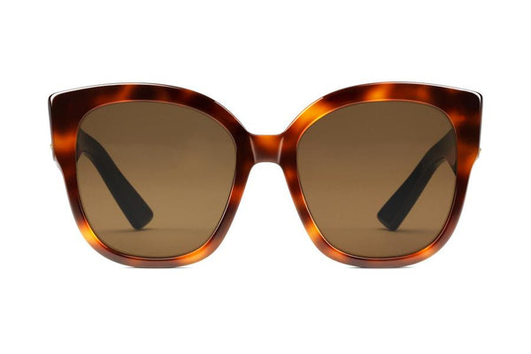 Gucci Square-frame Acetate Sunglasses with Web