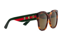 Gucci Square-frame Acetate Sunglasses with Web