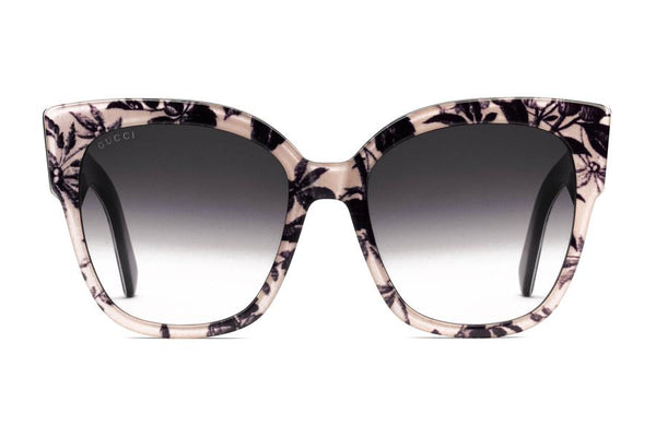 Gucci Square-frame Acetate Sunglasses with Web