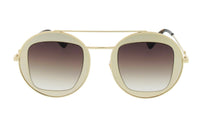 Gucci Round-frame Metal  Sunglasses