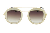 Gucci Round-frame Metal  Sunglasses