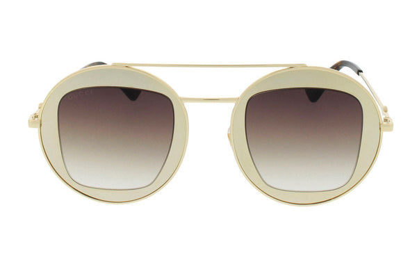 Gucci Round-frame Metal  Sunglasses