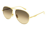 Gucci Aviator Metal Sunglasses