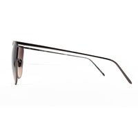 Linda Farrow 509 Browline Sunglasses In Nickel - Optic Butler
 - 3