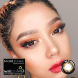 Maxi Eyes Magic Brown Color Monthly