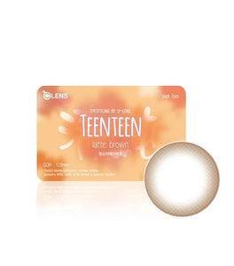 OLens TeenTeen Latte Brown Monthly Lens