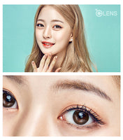 OLens TeenTeen Natural Choco Monthly Lens