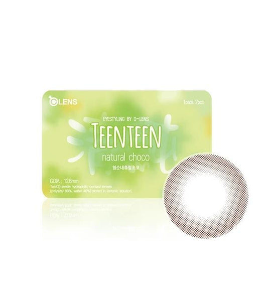 OLens TeenTeen Natural Choco Monthly Lens