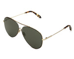 Victoria Beckham Loop Aviator Forest Green