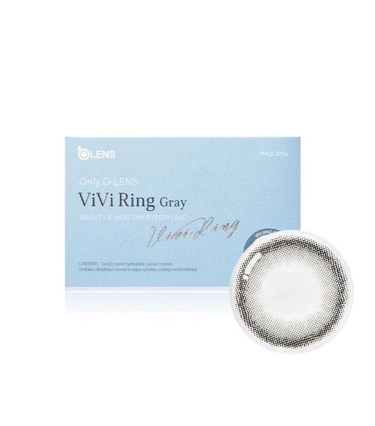 OLens Vivi Ring Gray Monthly Lens